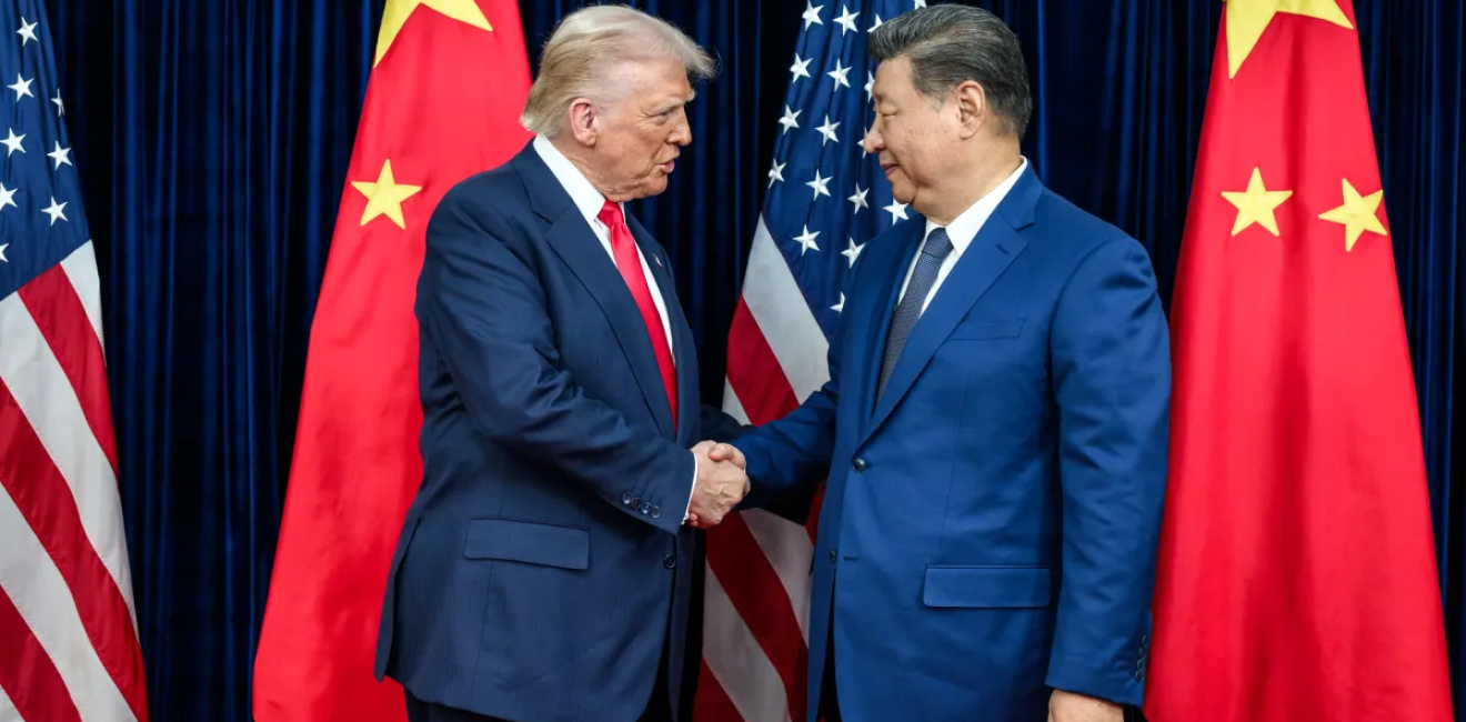Donald Trump meets Xi Jinping