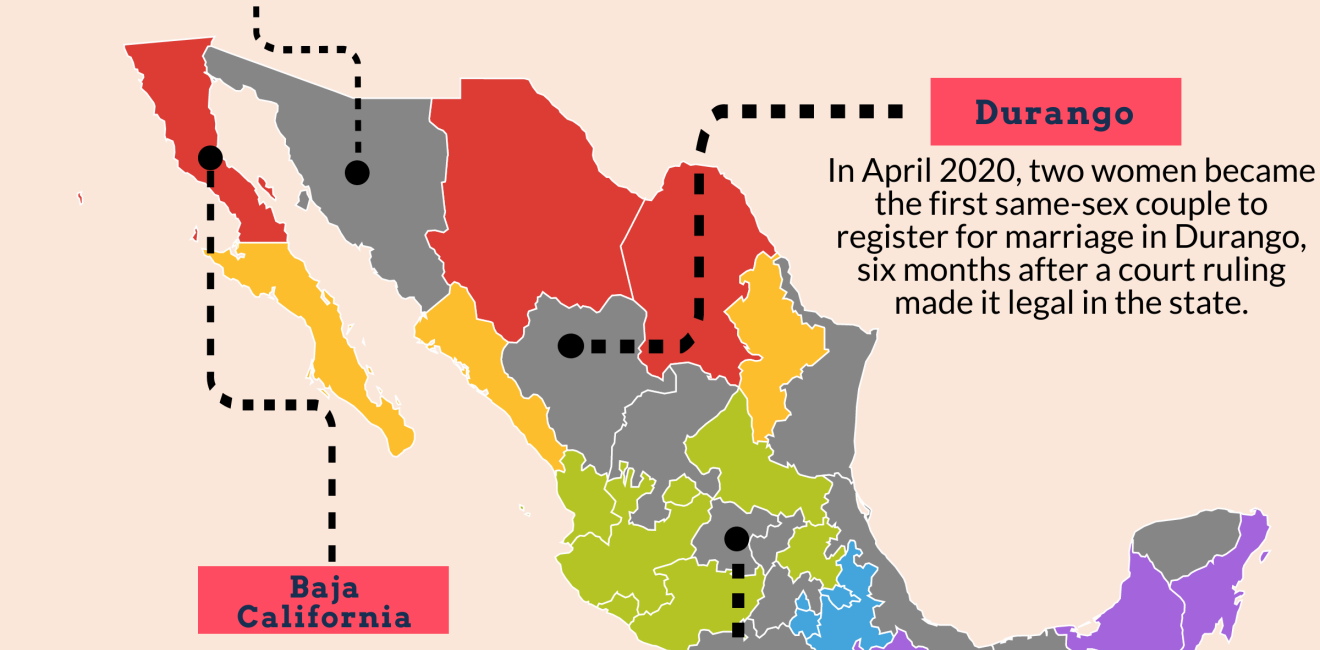 Infographic | Marriage Equality in Mexico - Developments in 2020 and 2021