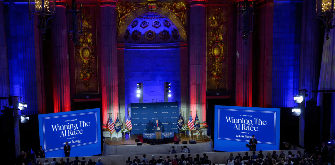 White House AI Summit at Andrew W. Mellon Auditorium