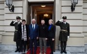 Volodymyr Zelensky and Antonio Costa in Kyiv.