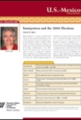 U.S.-Mexico Policy Bulletin: December 2006