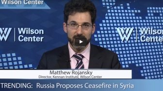 Russia Proposes Ceasefire in Syria