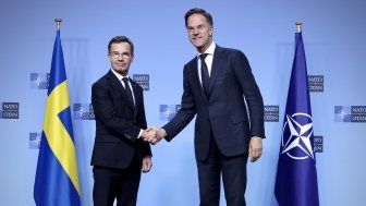 NATO Secretary General meets with the Prime Minister of Sweden