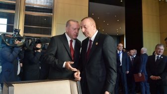 Aliyev and Erdogan at OTS 2019