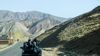 Afghan Security Forces Departing