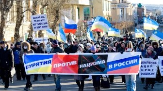 Protest in Ulan-Ude, Buryatia