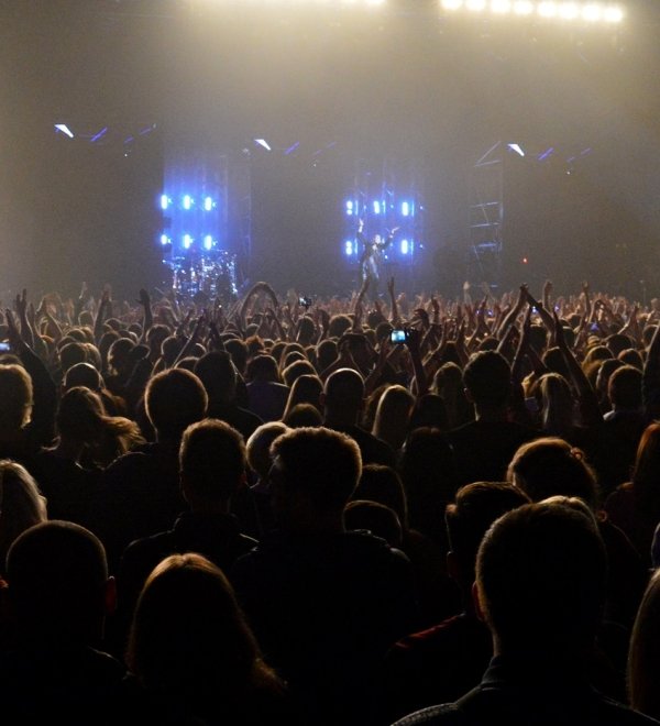 crowded concert in Kyiv Ukraine