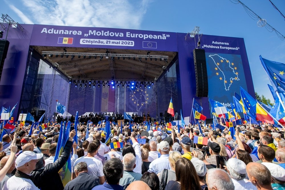 Moldova pro-EU rally