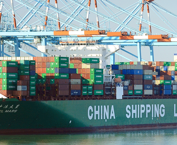 Chinese Cargo Ship
