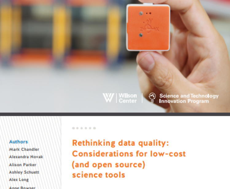 Title Page - Rethinking Data Quality: Considerations for Low-Cost (and Open Source) Science Tools 