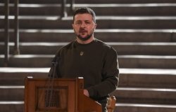 Zelensky in Parliament