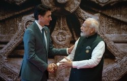 Trudeau and Modi at G20 2023