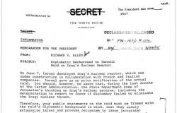 US Report on the Osirak Raid