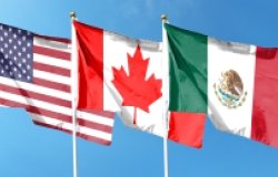 US Mex Canada Flags