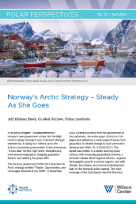 Polar Perspectives No. 12 | Norway’s Arctic Strategy – Steady As She Goes